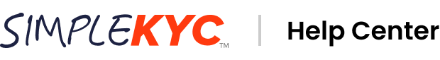 Simple KYC Help Center home page